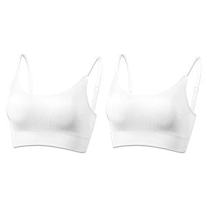 Womens Sports Bras for Women Light Support Padded Workout Bras for Women Supportive Seamless Women's Wireless Yoga Bra