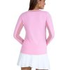 Athleisure Wear Sun Protective UPF 50+ Icefil Cooling-Long Sleeve Crew Neck with Mesh-83000