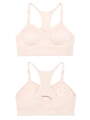 Girls' Seamless Racerback Sport Bra