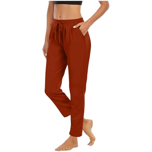 318-7A9ML.jpg Yoga Pants for Women Lounge Tummy Control High Waist Yoga Pants Athletic Running Comfy Leggings with Pockets