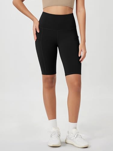 318EnxpsE7L.jpg Women's Tummy Control Biker Shorts 2.0 with Pockets High Waist Athletic Workout Yoga Shorts-3.5''/ 5"/ 8" / 10" Inseam