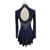 319TpEiE7wL.jpg Ice Figure Skating Dress Girls Women Elegant Quality Crystals Competition Ice Dance Skirt Competition