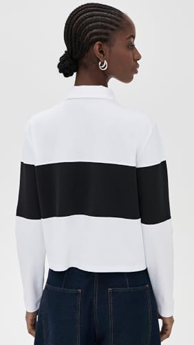 31AHqBenidL.jpg Women's Crop Rugby Striped Tee