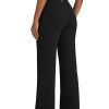 31AcfGjIxHL.jpg BareFeel High Stretch Yoga Pants Women Soft High Waisted Casual Wide Leg Pants with Pockets 27"/29"/31"/33"/35"