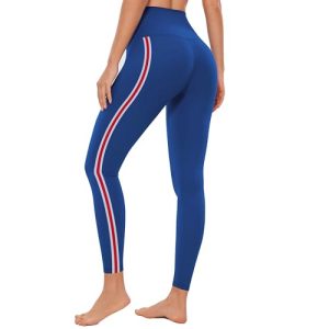 High Waist Yoga Pants Tummy Control Workout Running Yoga Leggings for Women M-2XL