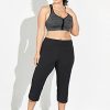 31BxMr2P5AL.jpg Women's Activewear Cotton Stretch Flare Capri