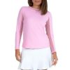 Athleisure Wear Sun Protective UPF 50+ Icefil Cooling-Long Sleeve Crew Neck with Mesh-83000