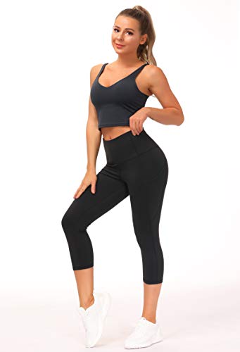 Womens' Yoga Pants High Waist with Pocket Tummy Control