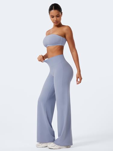 Workout Leggings Womens No Front Seam Straight Leggings High Waist Buttery Eddiy Gym Yoga Pants