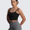 31Dat4Ec8BL.jpg Women's Workout Sports Bras Fitness Yoga Crop Tank Twist Back Cami