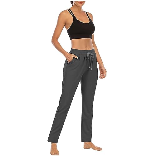 31EtiA7CmkL.jpg Yoga Pants for Women Lounge Tummy Control High Waist Yoga Pants Athletic Running Comfy Leggings with Pockets