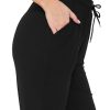 Women's Jogger Track Cuff Sweatpants with Pockets for Yoga, Workout