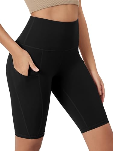 31G38INujqL.jpg Women's Tummy Control Biker Shorts 2.0 with Pockets High Waist Athletic Workout Yoga Shorts-3.5''/ 5"/ 8" / 10" Inseam