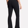 Women's Crossover High Waist Flare Workout Leggings Bootcut Bell Bottom Yoga Pants with Tummy Control