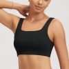 31HlsKWwHqL.jpg Square Neck Sports Bra for Women Wirefree Non Padded Yoga Tank Workout Crop Tops