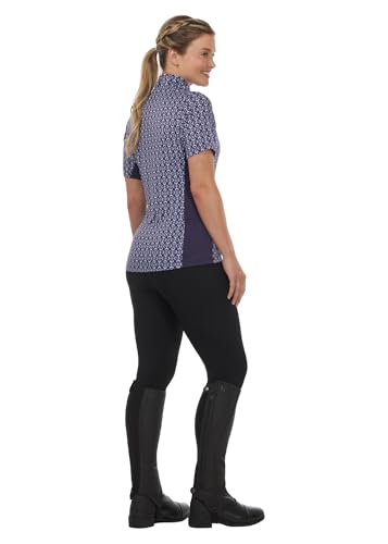 31HqOjJtSbL.jpg Women's Breeze Ice Fil Short Sleeve Horse Riding Shirt – Ultra-Lightweight Cooling Equestrian Top, Great for Summer