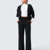 Womens Butterlift High Waisted Wide Leg Pants with Pockets 29"/31"/33" - Yoga Lounge Buttery Soft Comfy Casual