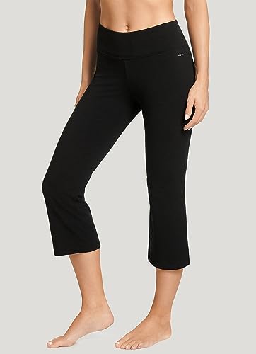 31O3WWDYpxL.jpg Women's Activewear Cotton Stretch Flare Capri