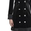 31OFpmvm19L.jpg Women's Novelty Button Collared Blazer Mini Dress