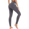 4 Pack Yoga Leggings with Pockets for Women - High Waist Tummy Control Pants for Workout
