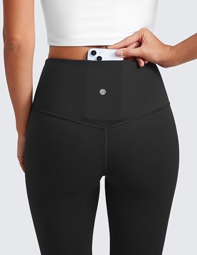 31OWRBYSvCL.jpg Butterluxe High Waist Mini Flared Leggings for Women 30"/31.5"/33'' - Bootcut Yoga Pants with Pocket Casual Lounge
