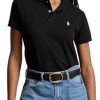 Women's Classic Fit Mesh Polo Shirt