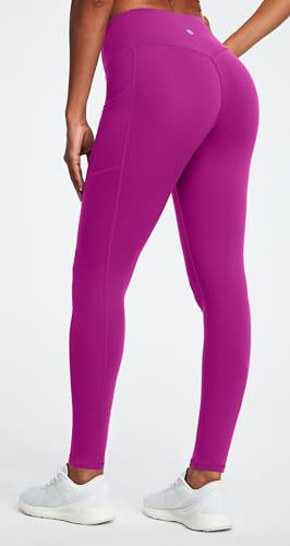 31TNLL2XprL.jpg Leggings with Pockets for Women Tummy Control High Waist Yoga Pants with pockets for Workout Athletic Leggings