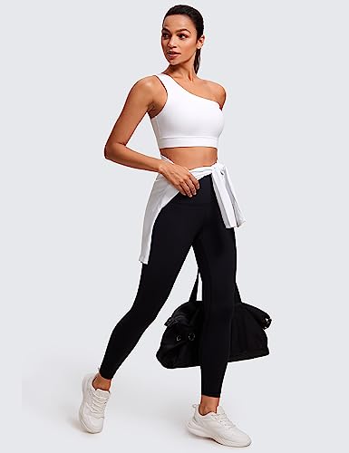 Butterluxe Womens One Shoulder Sports Bra - Sleeveless One Strap Low Impact Asymmetrical Workout Yoga Tops