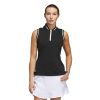 Women's Ultimate365 Quarter-Zip Sleeveless Polo Shirt