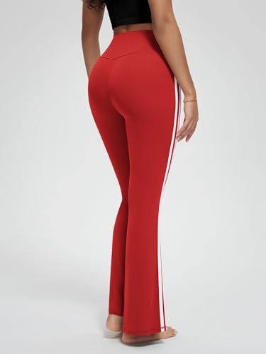 Cloud Feeling Flared Yoga Pants for Women, High Waist Casual Bootleg Lounge Pants, 30"/32" Inseam