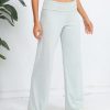31WZEp3h3-L.jpg Women's Wide Leg Sweatpants Workout Lounge Pants Fold Over Low Rise Yoga Pants