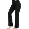 Straight Leg Yoga Pants - Yoga Pants for Women Soft & Breathable Womens Leggings for Gym & Yoga Regular & Plus Size