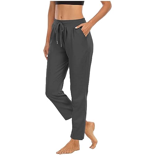 31aNoPM04JL.jpg Yoga Pants for Women Lounge Tummy Control High Waist Yoga Pants Athletic Running Comfy Leggings with Pockets