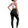 Leggings with Pockets for Women, 6 Packs Soft High Waisted Tummy Control Workout Yoga Pants