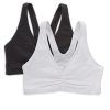 31bXsbJQ74L.jpg Women's X-Temp Wireless Low-Impact Stretch Pullover Racerbacj Bra, 2-Pack