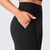 Womens Butterlift High Waisted Wide Leg Pants with Pockets 29"/31"/33" - Yoga Lounge Buttery Soft Comfy Casual