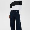31d-MZJbslL.jpg Women's Crop Rugby Striped Tee