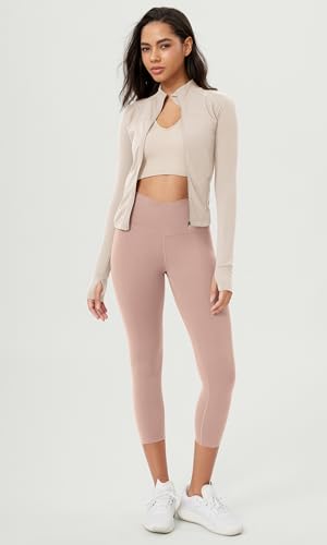 Women's Crossover Leggings with Back Pocket, 23" / 25" / 28" Buttery Soft V High Wasit Lounge Yoga Pants