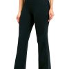 28"/30"/32"/34" Inseam Women's Bootcut Yoga Pants Long Bootleg High-Waisted Flare Pants with Pockets