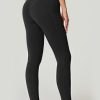 No Front Seam Leggings with Pockets for Women Buttery Soft Tummy Control Workout Leggings High Waisted Yoga Pants