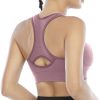 High Impact Sports Bras for Women High Support Padded Sports Bra Workout Bras for Women Racerback Bra for Yoga