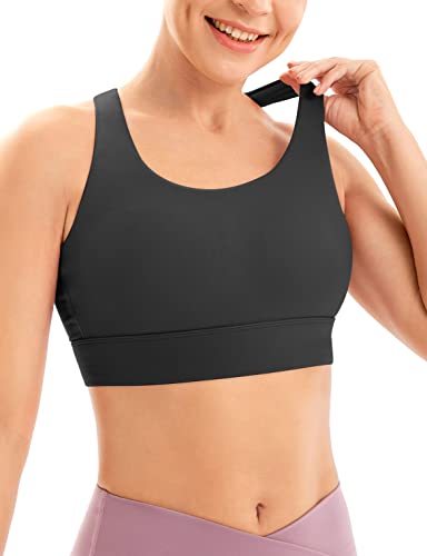 Sports Bras for Women High Support Large Bust High Impact Womens Sports Bras Strappy Padded Sports Bra