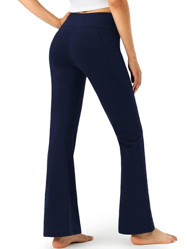 Women High Waisted Leggings with Pockets 30" Tummy Control Workout Running Yoga Pants