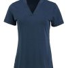 31lfKgdLjTL.jpg Forge Heathered Stretch Womens Blade Top