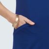 31mLOaRXxBL.jpg Athleisure Wear Sun Protective UPF 50+ Icefil Cooling-Solid Sleeveless Mock Dress-58000