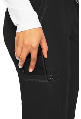 Touch Women's Scrub Pant Yoga Jogger with 5 Pockets & Drawstring Waistband - MC7710
