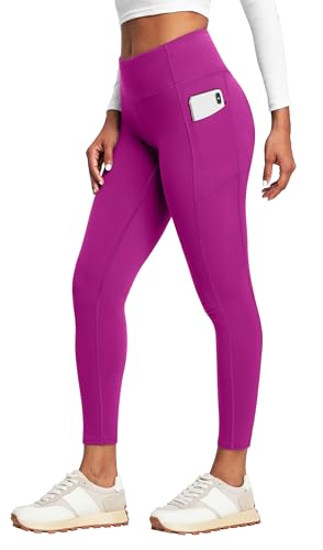 31p1-gptCjL.jpg Leggings with Pockets for Women Tummy Control High Waist Yoga Pants with pockets for Workout Athletic Leggings