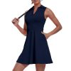 Womens Two Piece Tennis Golf Dress UPF 50+ Active Athletic Exercise Sports Wear Dresses for Women with Pocket Separate Shorts