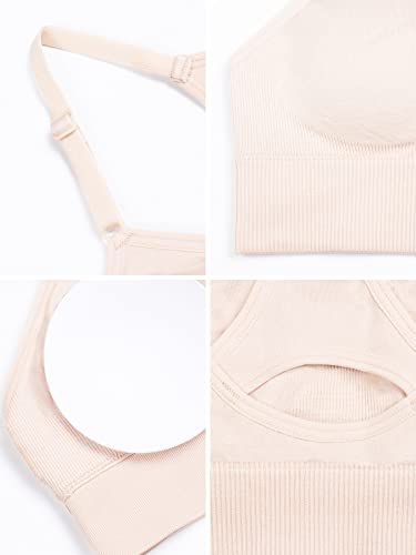 Girls' Seamless Racerback Sport Bra