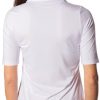 Women's Elbow Sleeve Golf Polo - Stretch, UPF 30+, Moisture-Wicking - Sport Shirt for Golf, Tennis & Pickleball